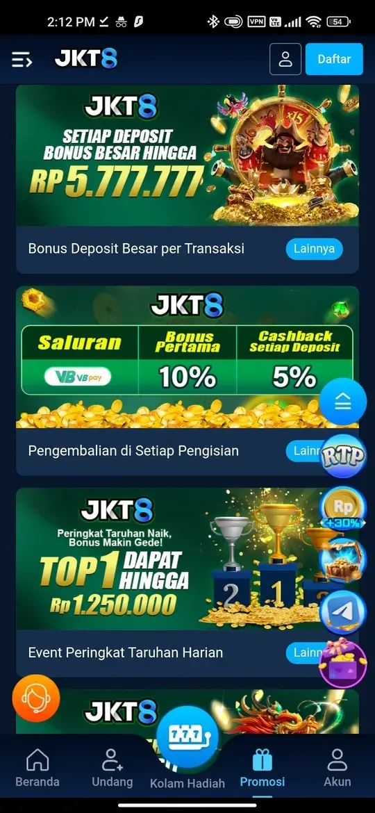 JKT8 APK Live Casino